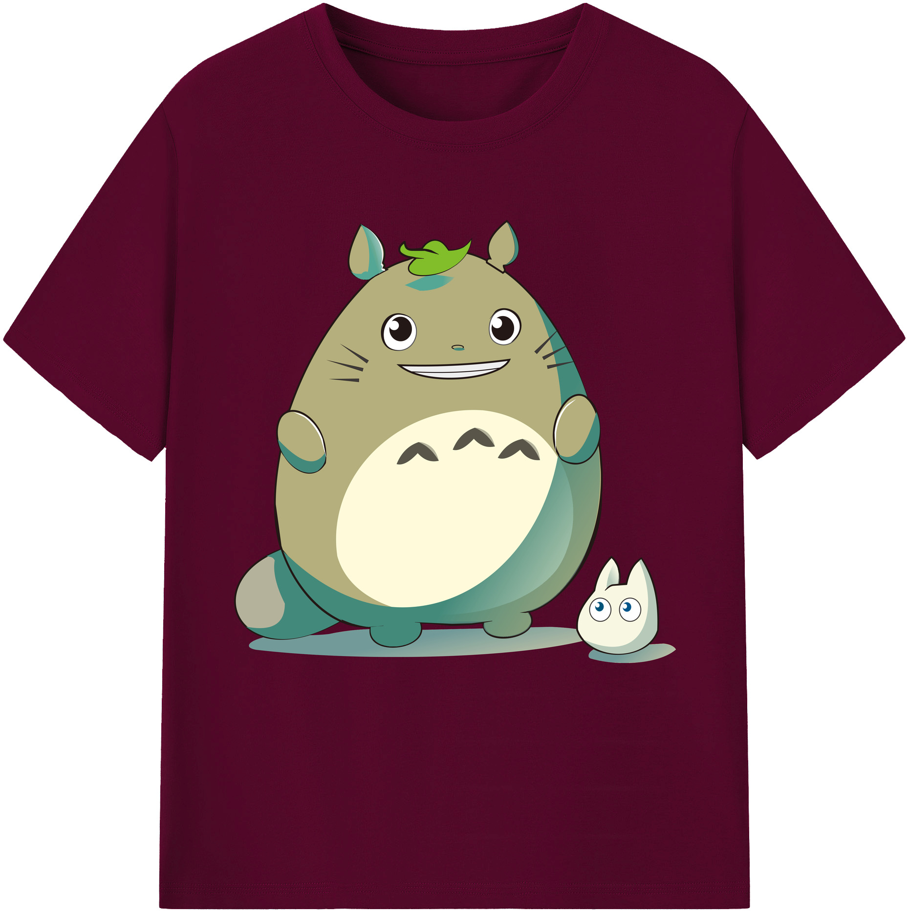 （画像用） となりのトトロ 草壁メイ 草壁サツキ My Neighbor Totoro Satsuki Kusakabe Mei Kusakabe レディースカジュアルプリントTシャツ（綿100％）